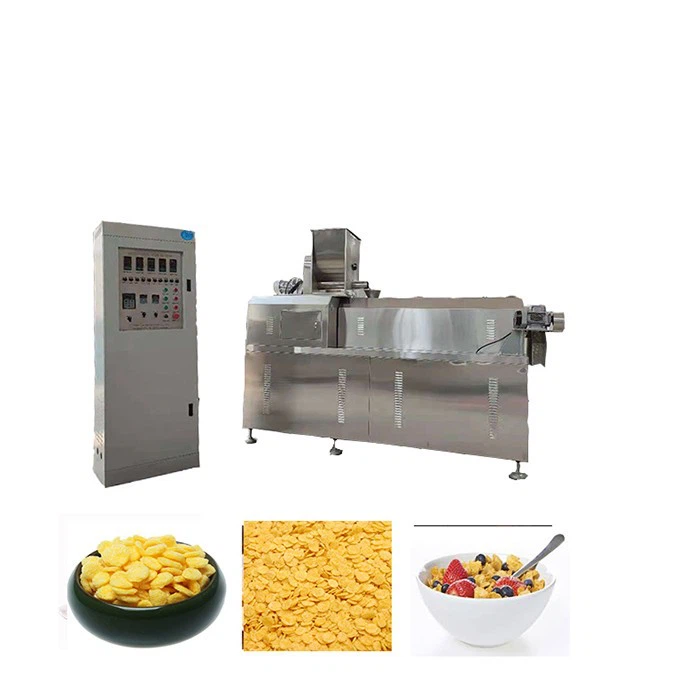 corn chips snacks flakes food making machine