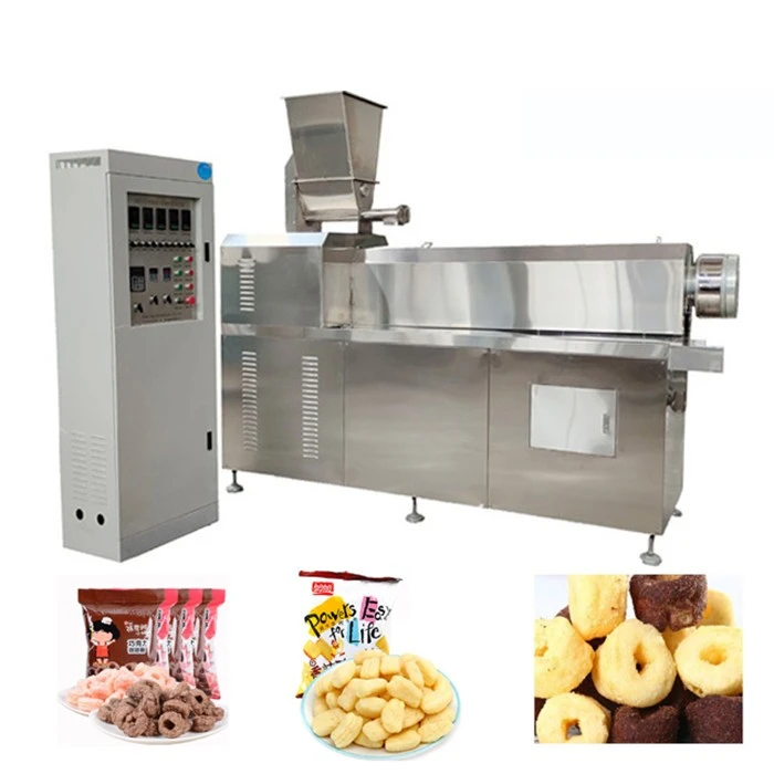corn pop puff snack making machine
