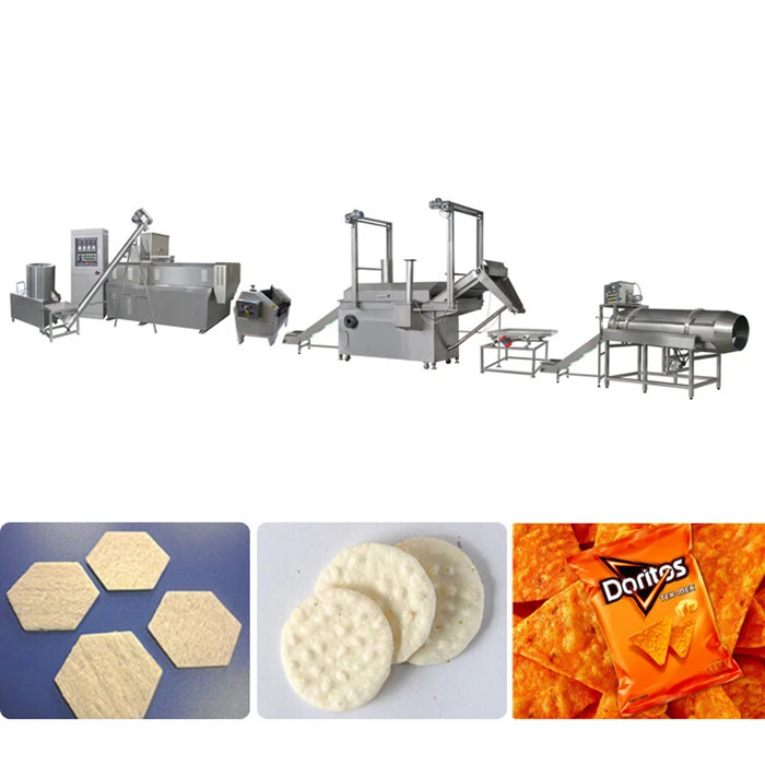 Fried Pellet Snack Extruder Machines